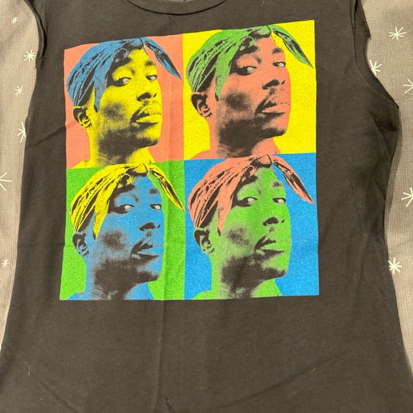 Tupac sleeveless top - Picture 2 of 3